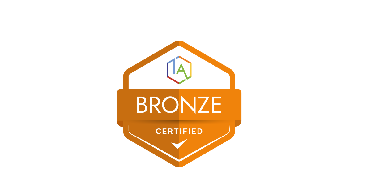 Bronze Attendance badge